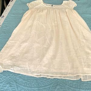 Ivory empire summer dress